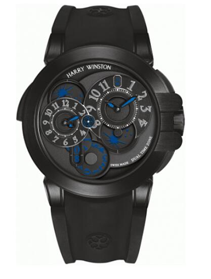 Harry Winston Ocean Dual Time 400/MATZ44ZKC.K2 Replica Watch